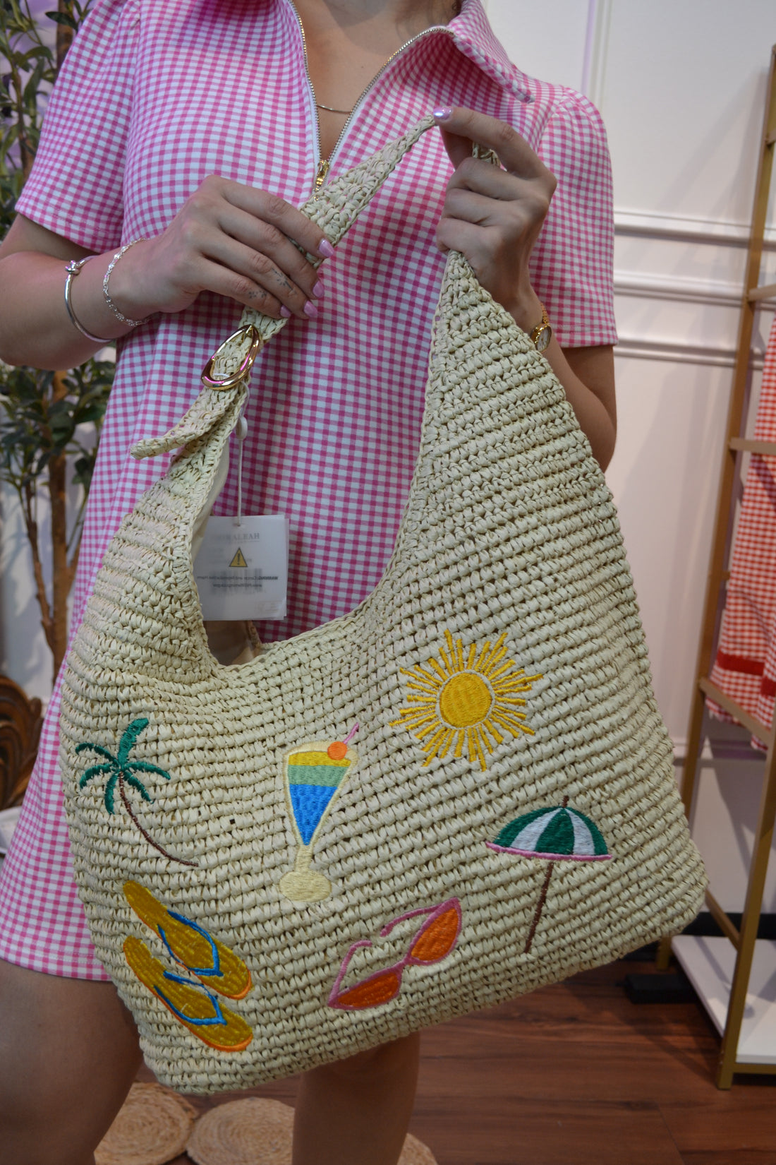 Cabana Slouchy Tote By Shiraleah