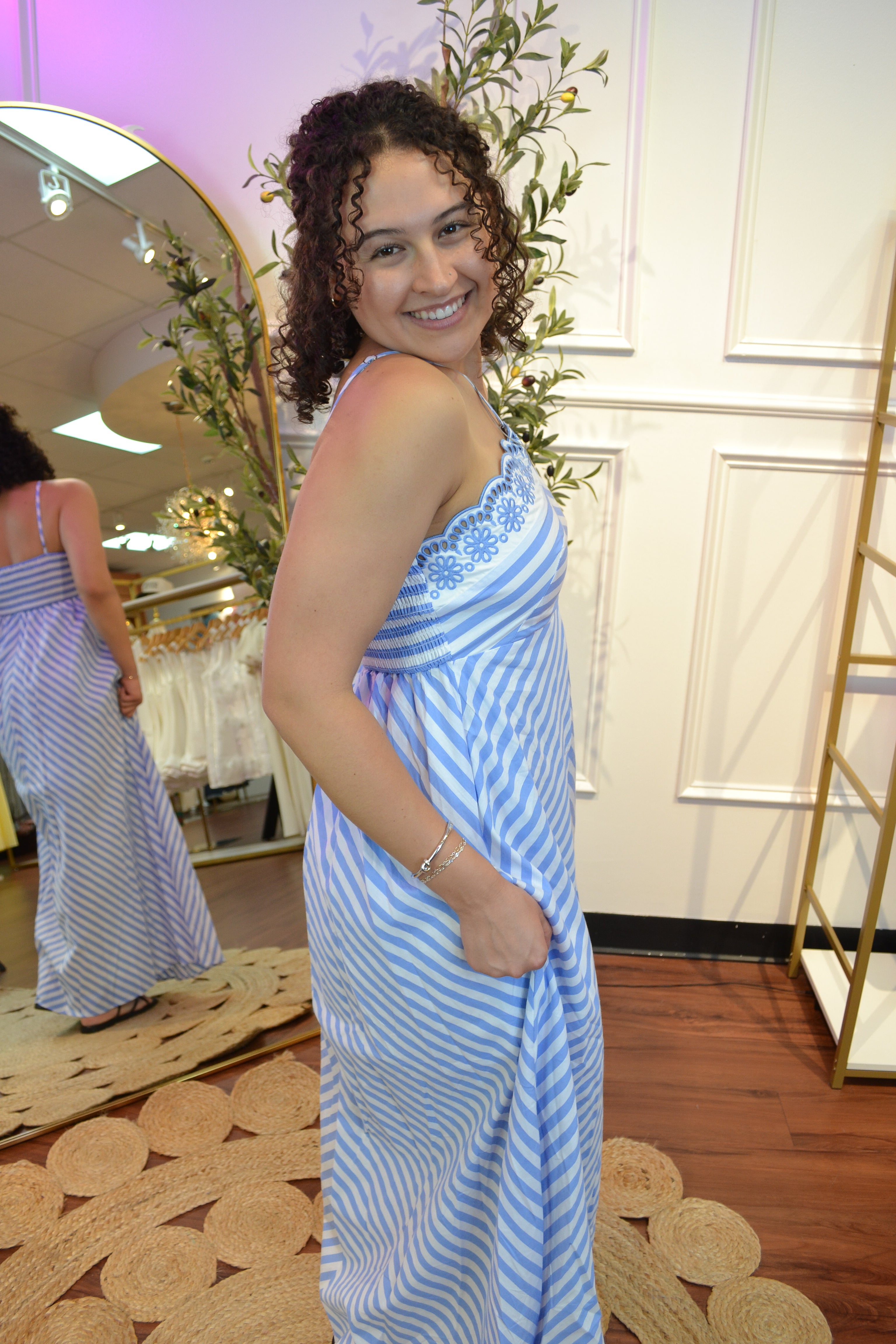 Seaside Whisper Maxi Dress By Entro