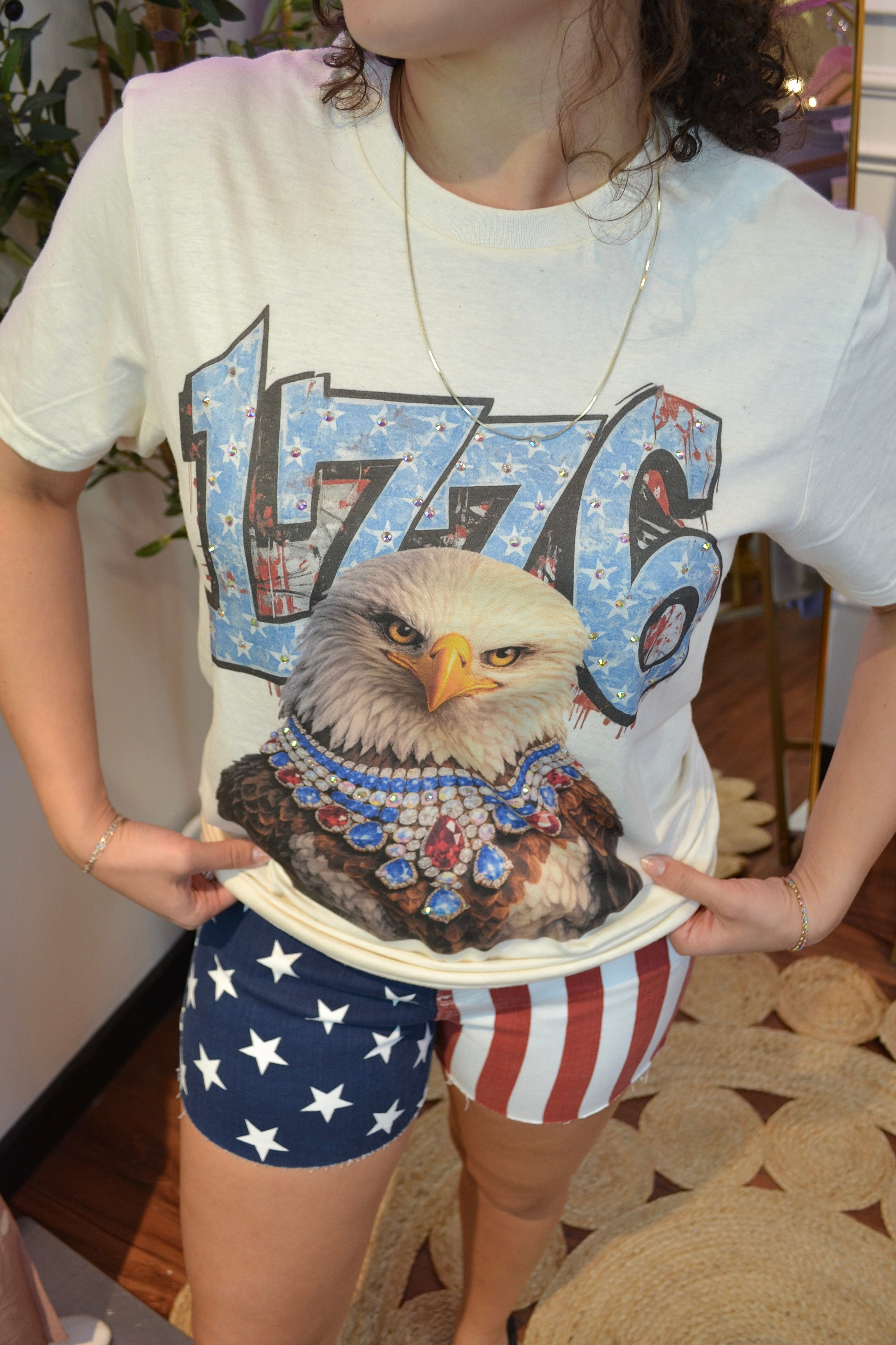 Eagle 1776 Graphic Tee By Keep it Gypsy