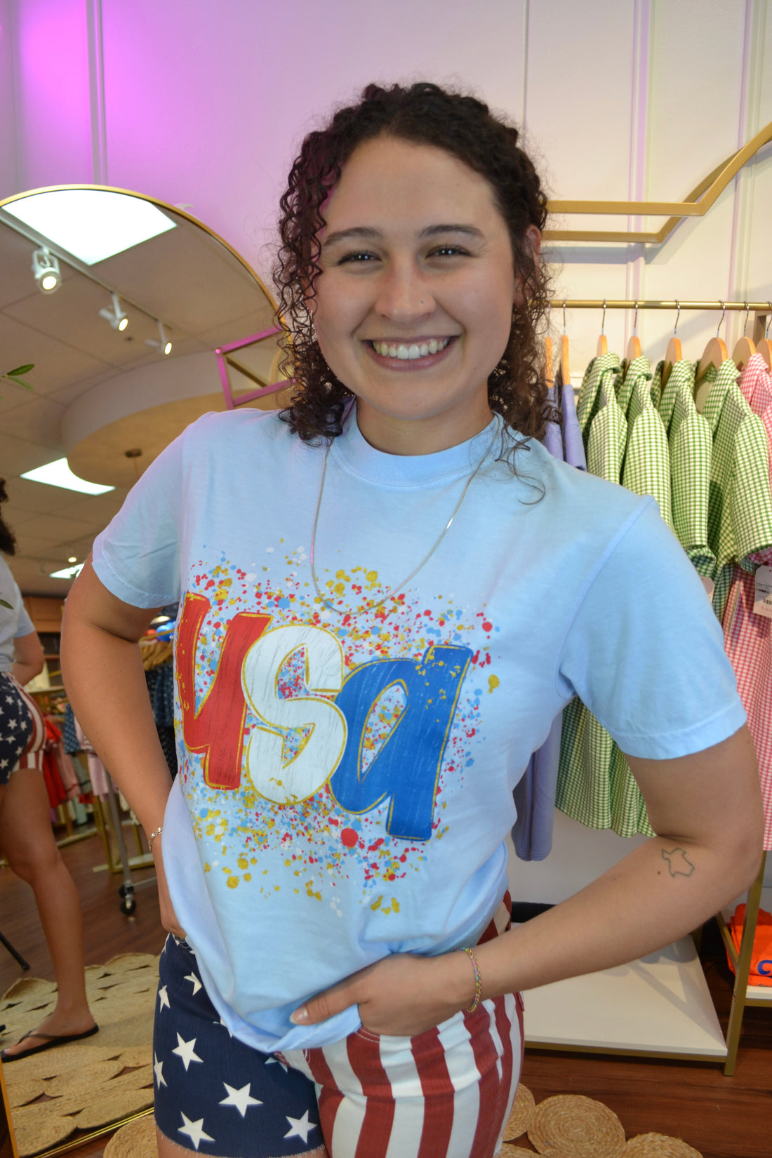 Paint Splash USA Comfort Colors Tee