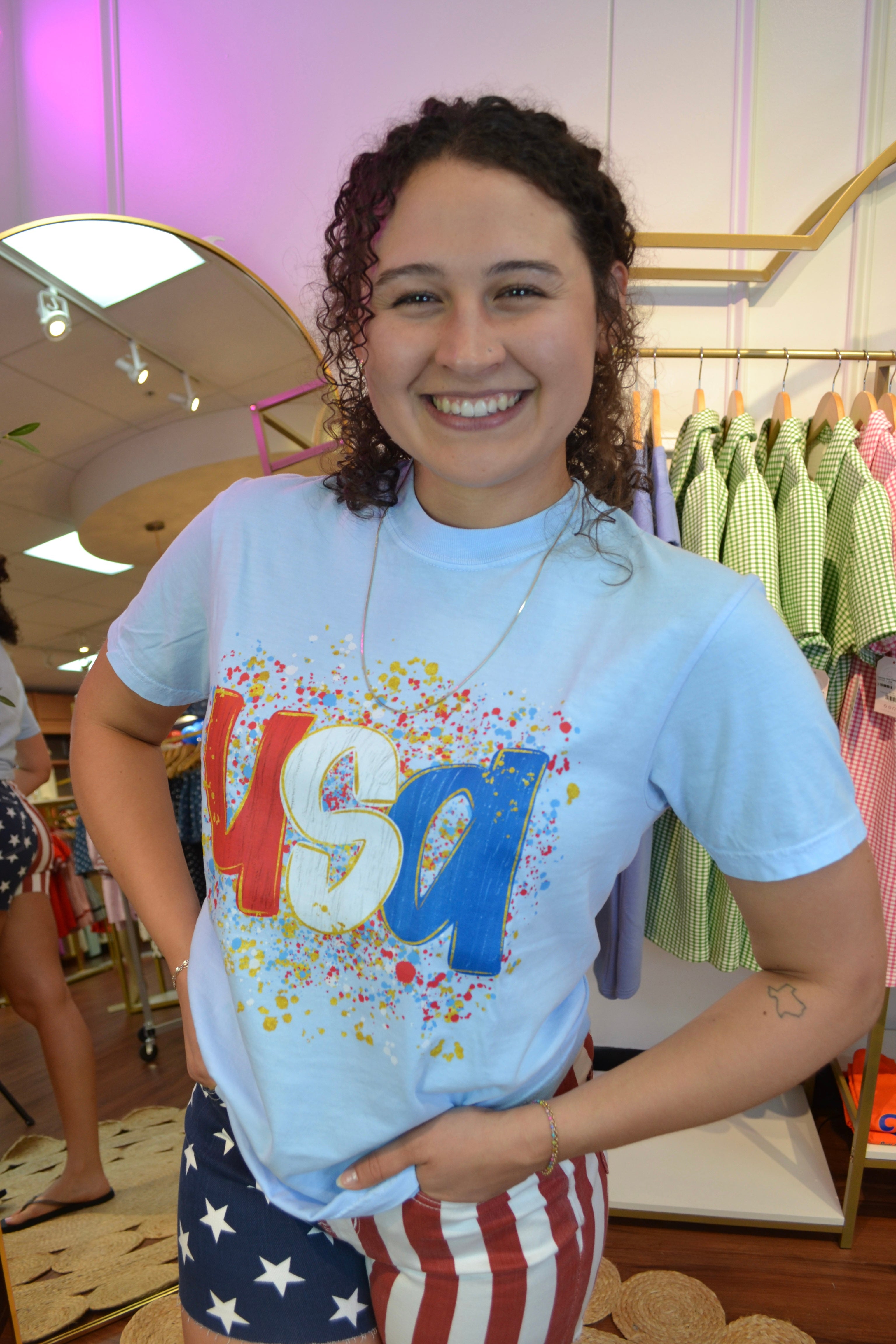 Paint Splash USA Comfort Colors Tee