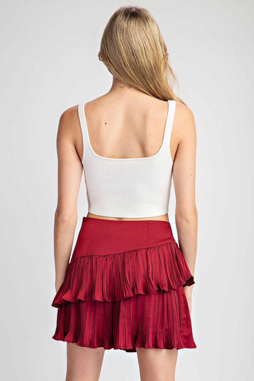 Ruffle Mini Skort By Eesome