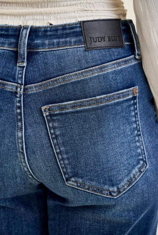 Judy Blue Billie True Indigo Boyfriend Jeans 82744