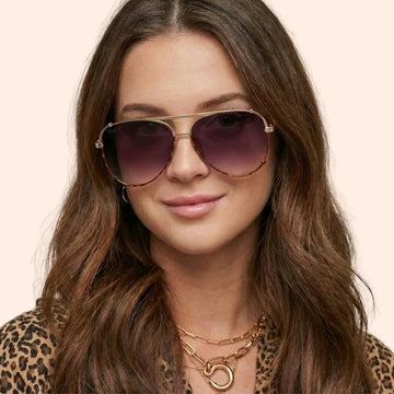 Dax Sunglasses Shay Cheetah Polarized