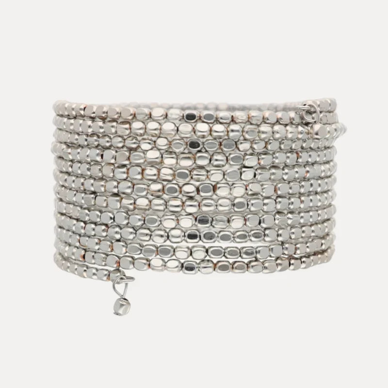 BuDhaGirl Silver Omega Wrist Wrap