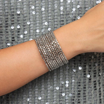 BuDhaGirl Silver Omega Wrist Wrap