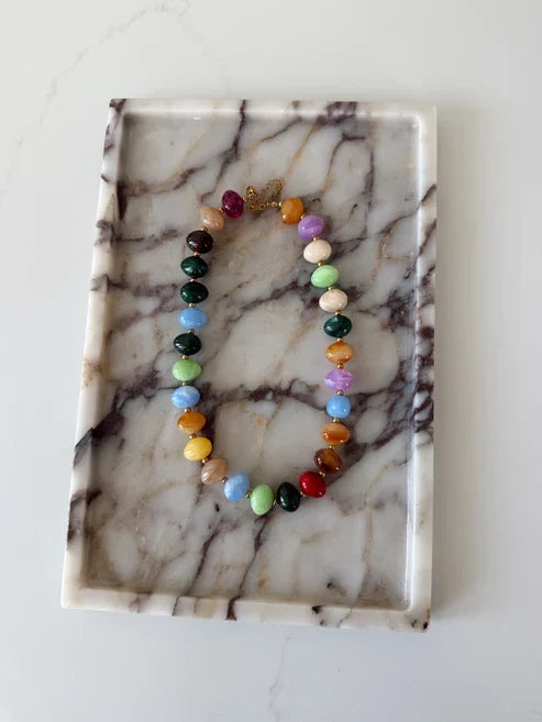 Jena Color Pop Beaded Necklace