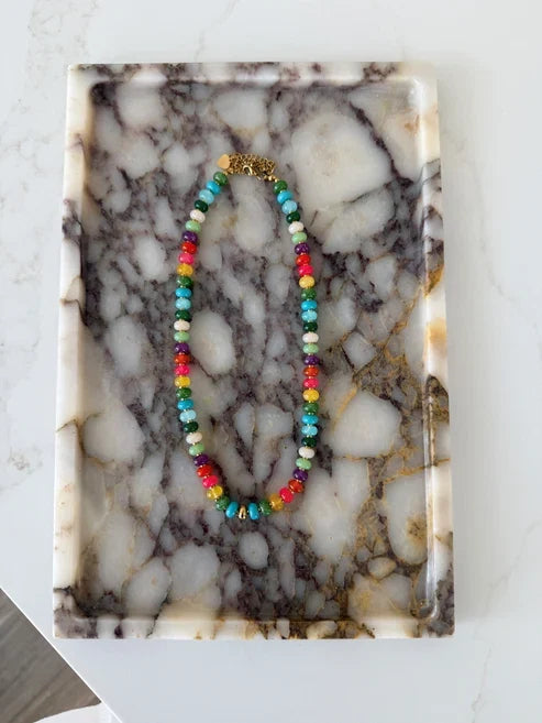 Chasing Rainbows Necklace By Chansuttpearls