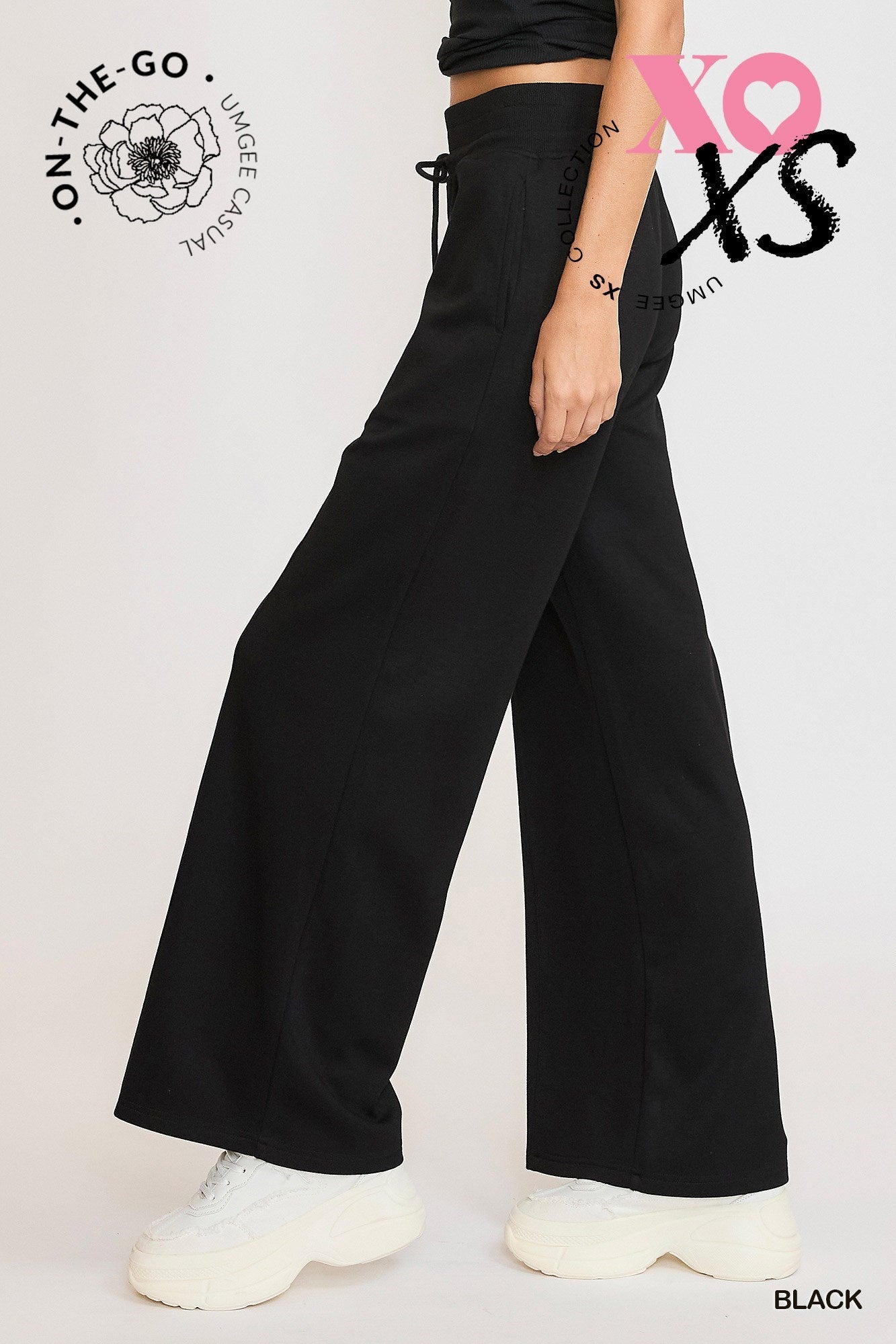 Plus Size Luxeknit High Waisted Sweatpants By Umgee