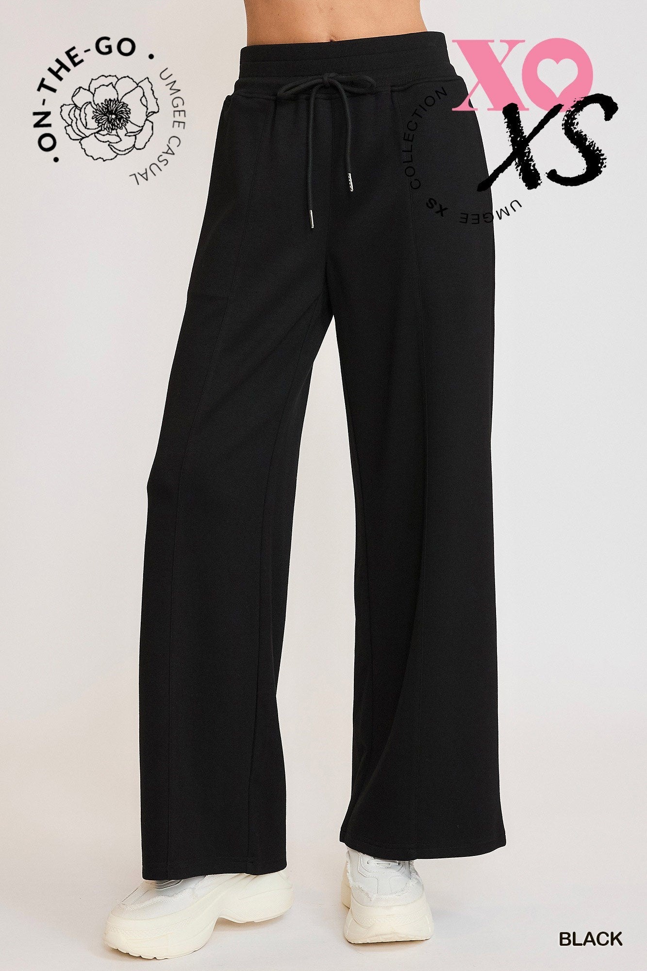 Plus Size Luxeknit High Waisted Sweatpants By Umgee