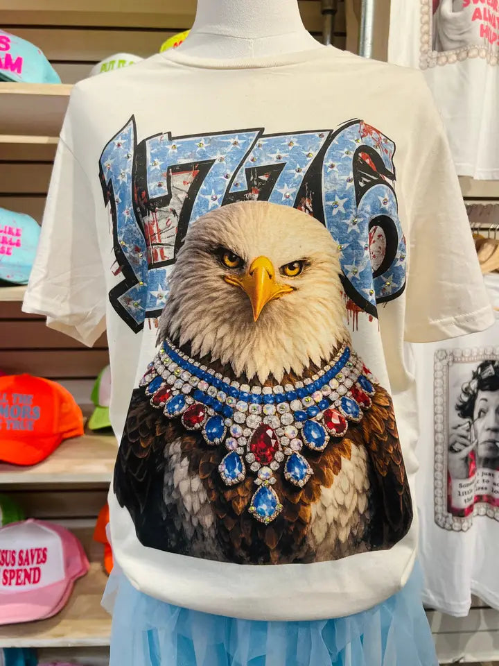 Eagle 1776 Graphic Tee By Keep it Gypsy