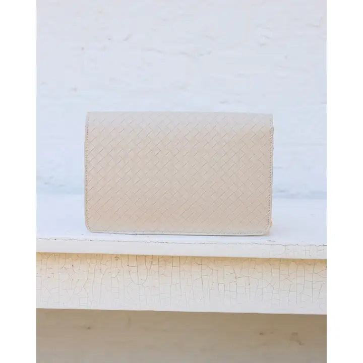 Brayn Clutch/Crossbody Almond By Caroline Hill