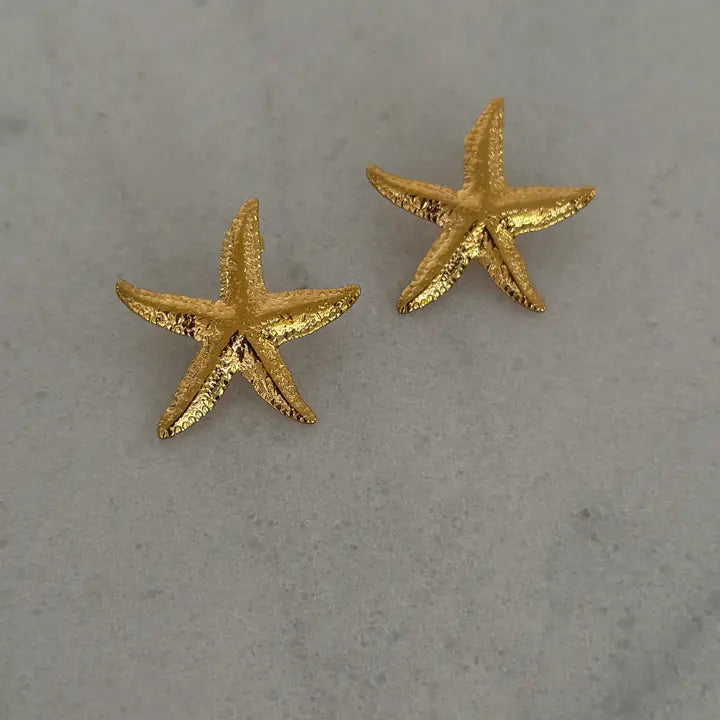 Starfish Earrings By CHANSUTTPEARLS