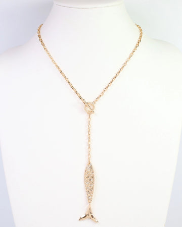 Tropical Fun Fish Necklace By Caroline Hill