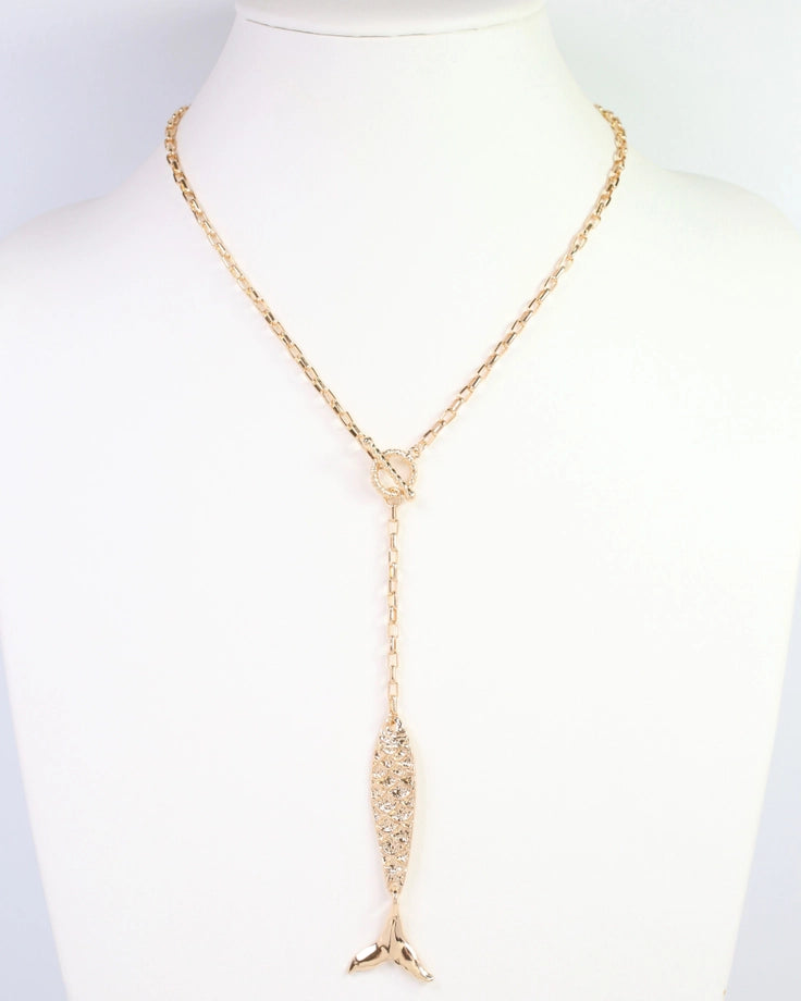 Tropical Fun Fish Necklace By Caroline Hill