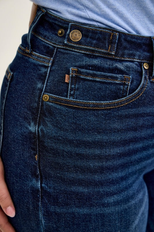 Judy Blue Petite Retro Wide W Curvy 881114