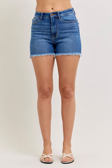 152105 The Sweet Escape Denim Shorts By Judy Blue FULL RUN