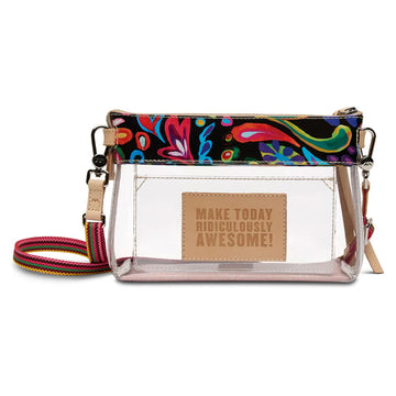 Sophie Clear Midtown Crossbody by Consuela