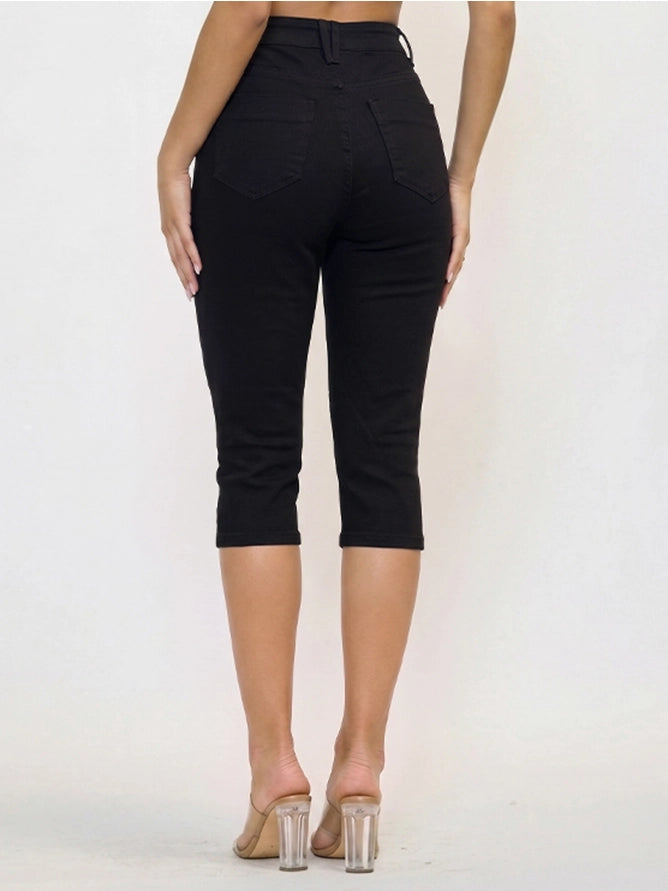 Midnight Muse Capri Jeans By Vibrant