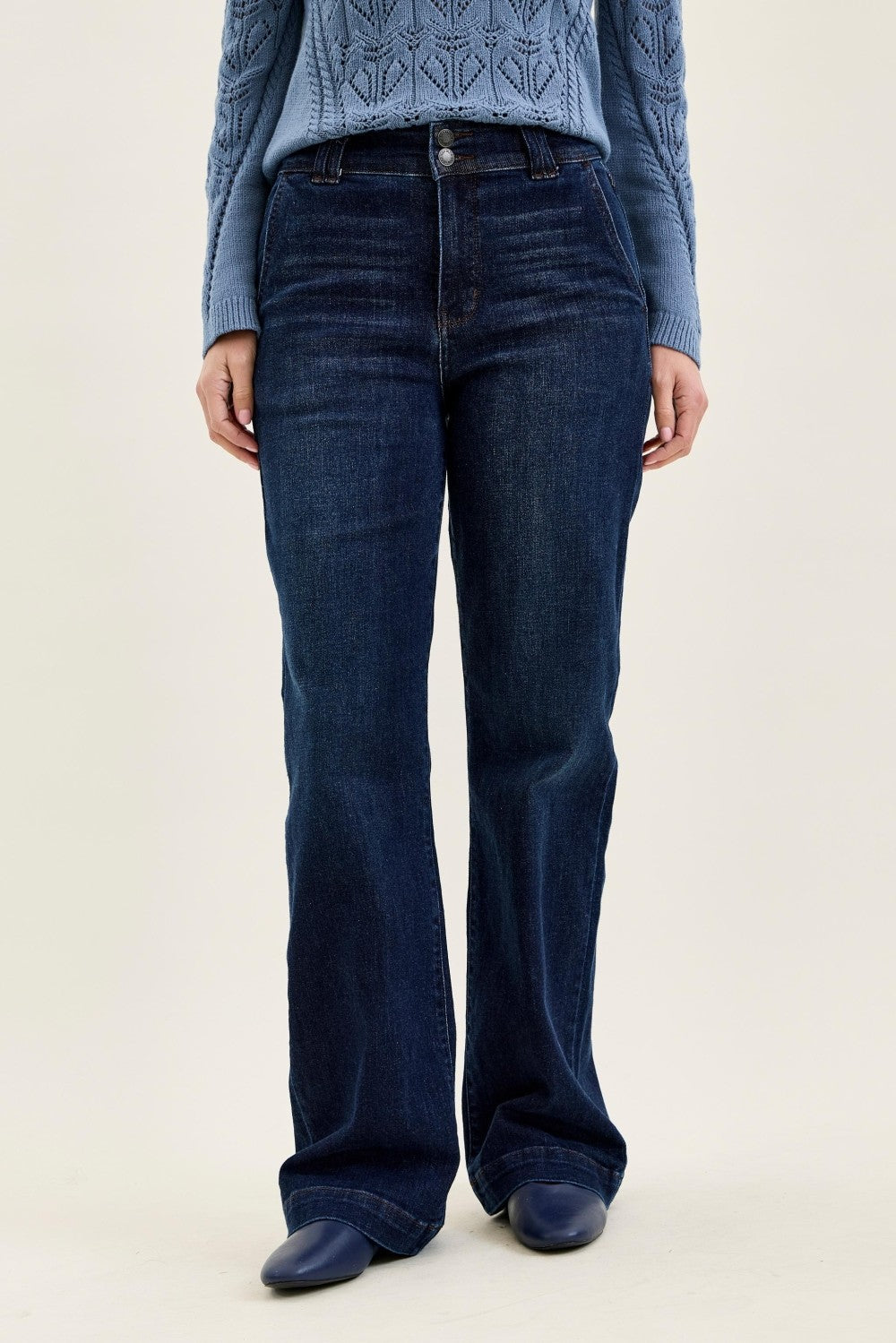 Judy Blue Hw Trouser Wide Leg 82678 FULL RUN