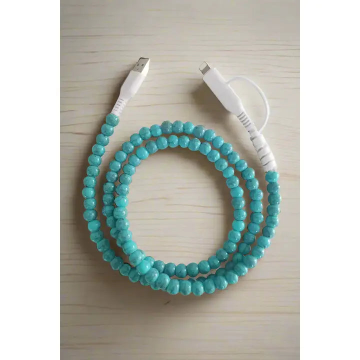 Beaded Cord Phone Charger