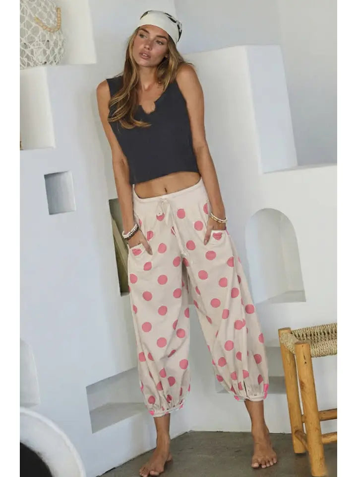 Playdate Polka Balloon Pants By Oddi