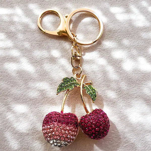 Dipped Cherry Purse Charm
