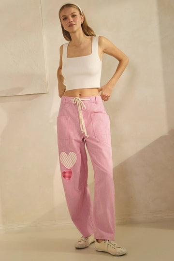 The Love Bug Stripe Pants By Oddi