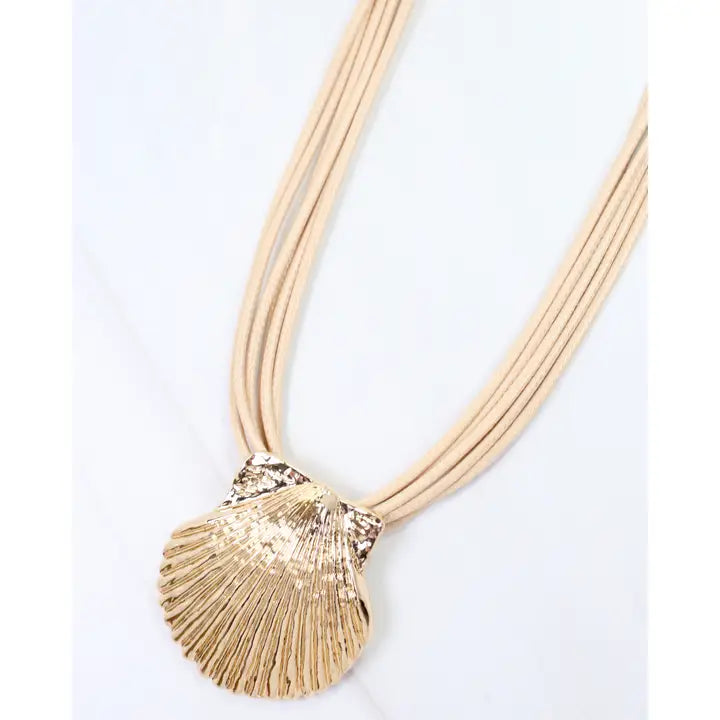 Lorain Cord Necklace By Caroline Hill