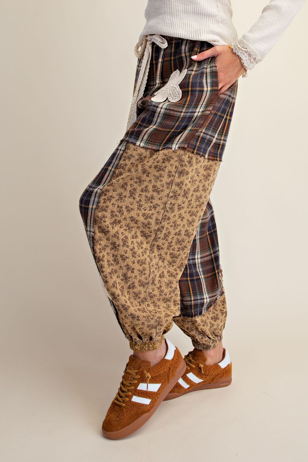 Patchwork Prairie Jogger Pants