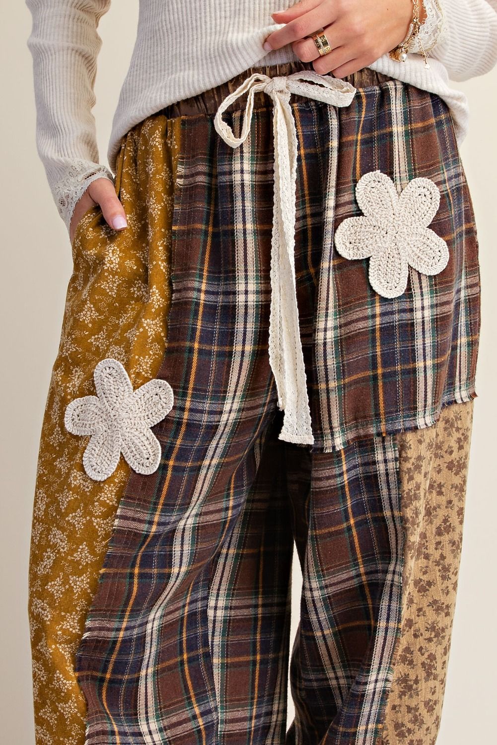 Patchwork Prairie Jogger Pants