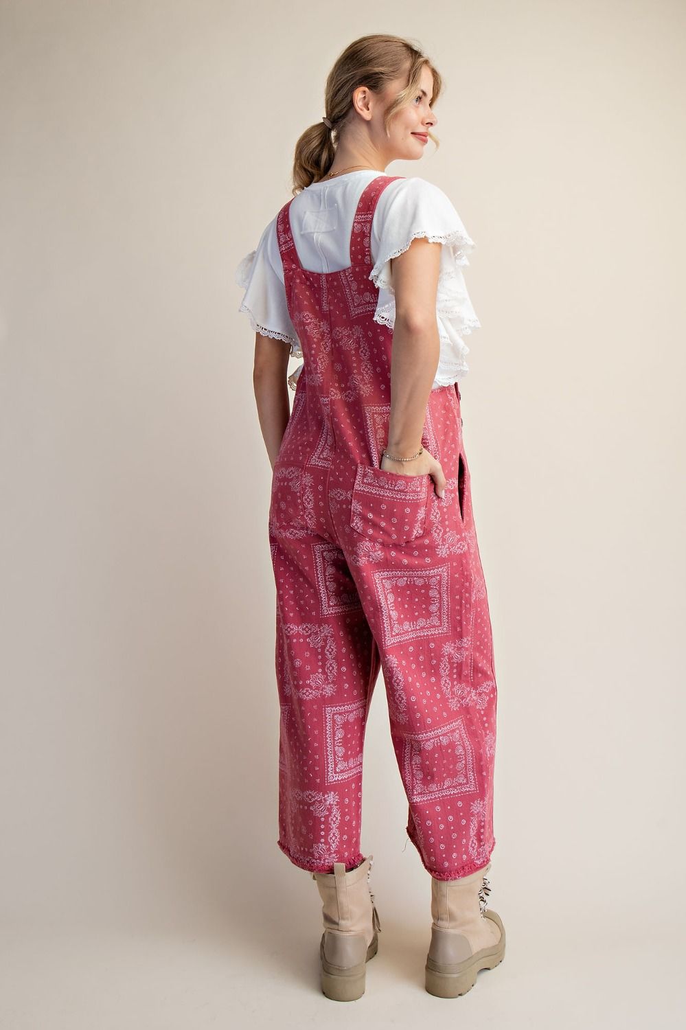 Wild Hearts & Bandanas Overalls By Easel