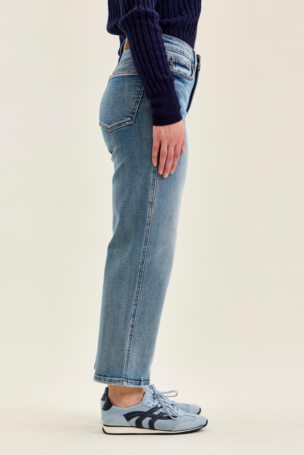 Judy Blue Break Through Blue ankle jeans