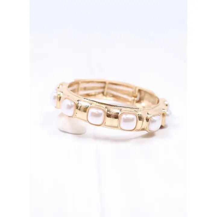Mirren Bracelets  with Pearls By Caroline Hill