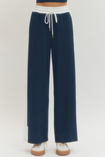 Destination Chic Color block Pants By Entro
