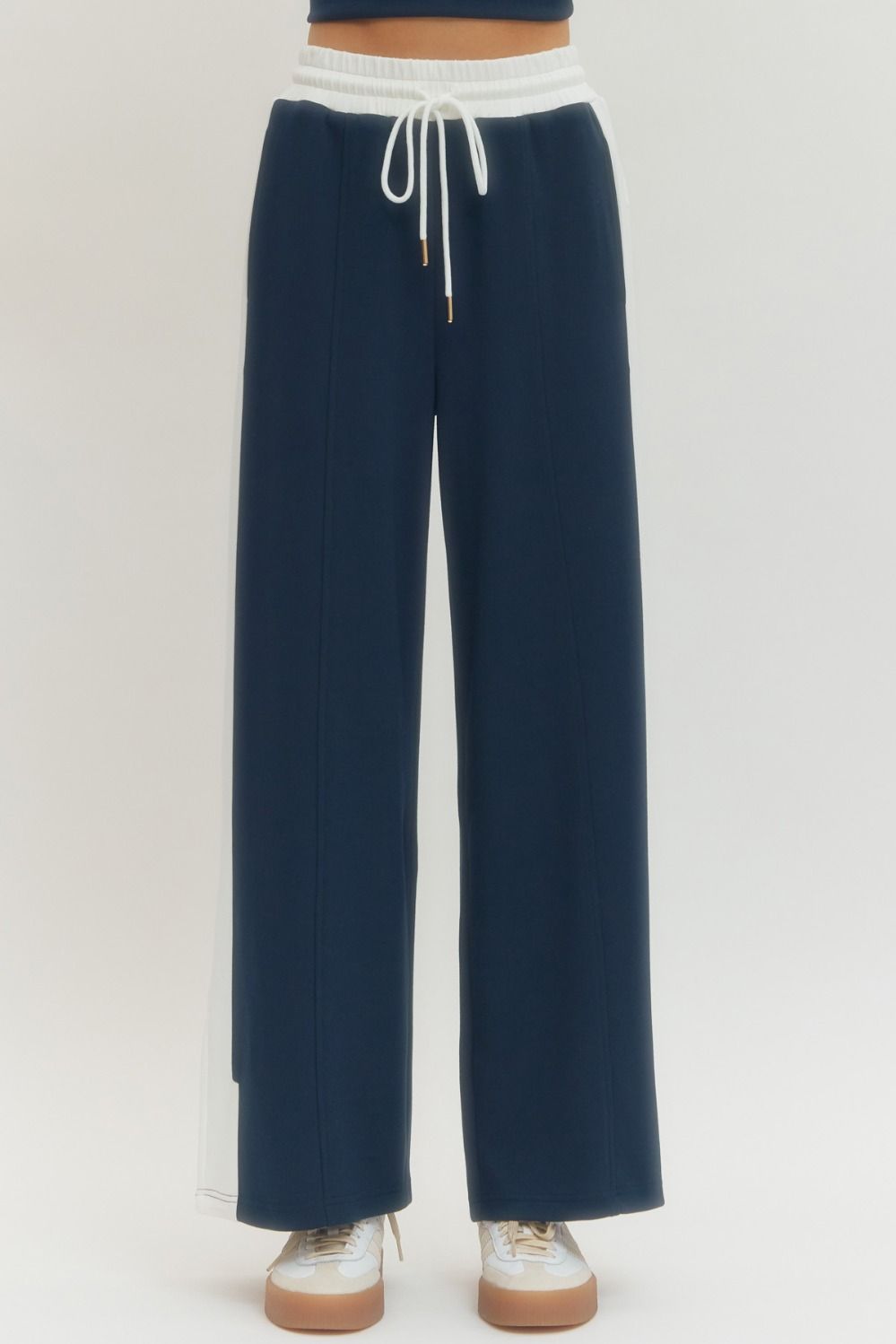 Destination Chic Color block Pants By Entro