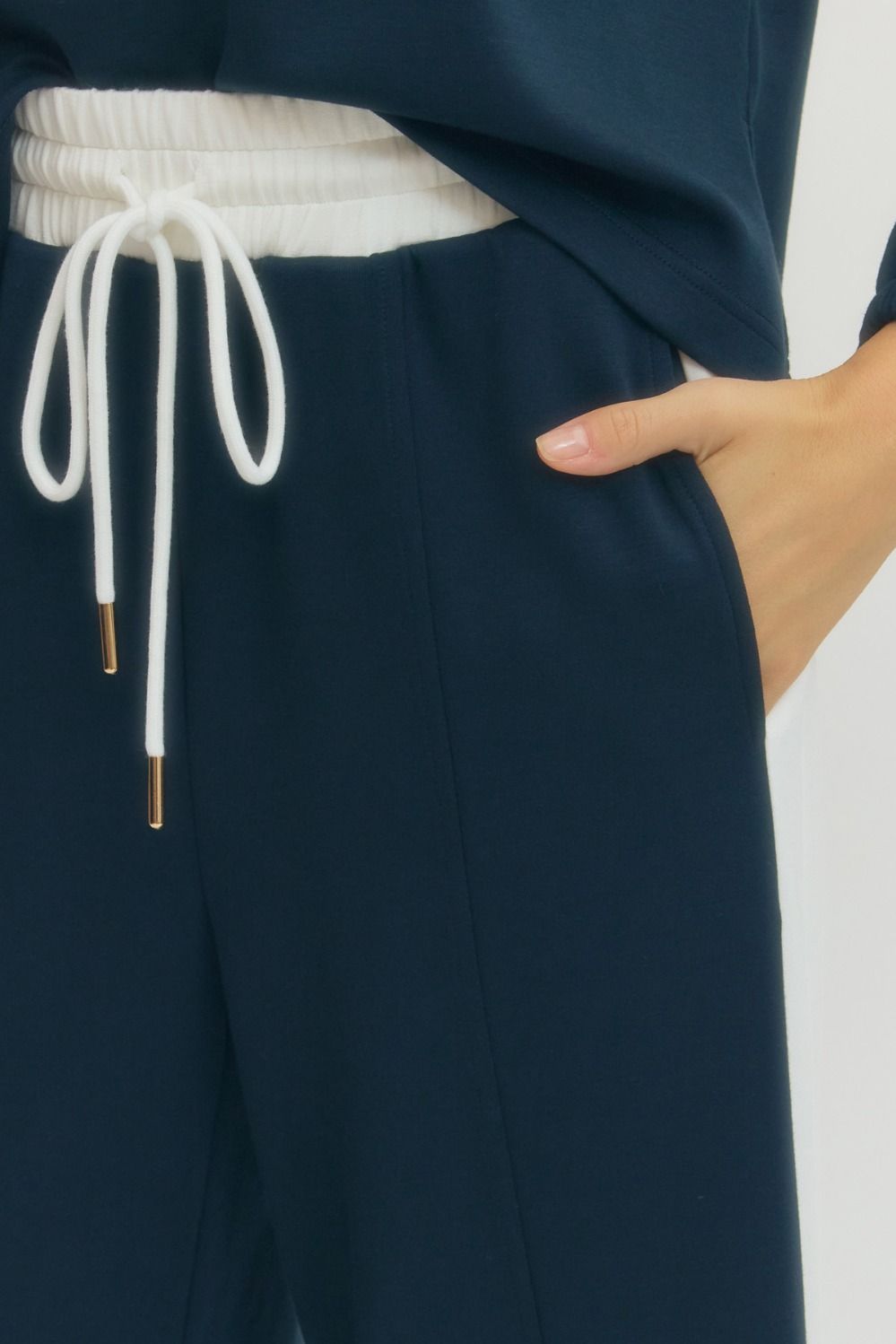 Destination Chic Color block Pants By Entro