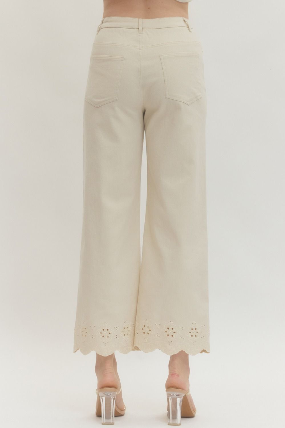 Graceful Day Eyelet Pants By Entro
