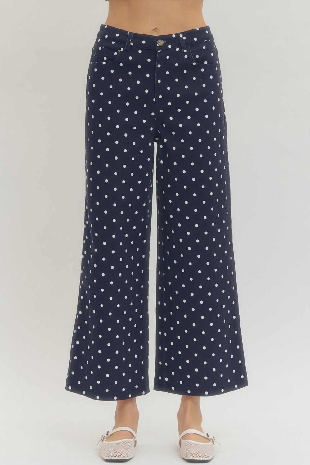 Midnight Muse Polka Dot Pants By Entro