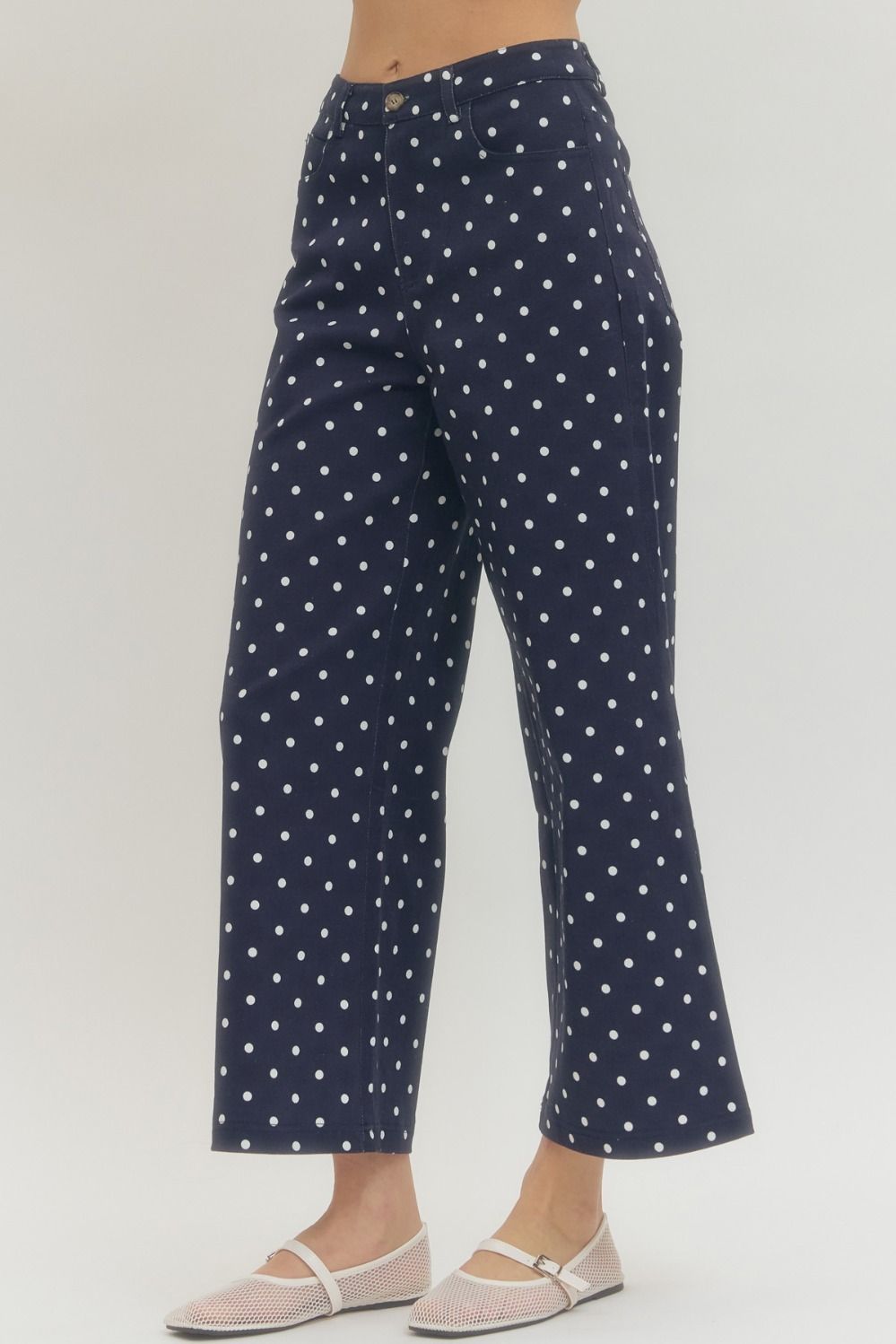 Midnight Muse Polka Dot Pants By Entro