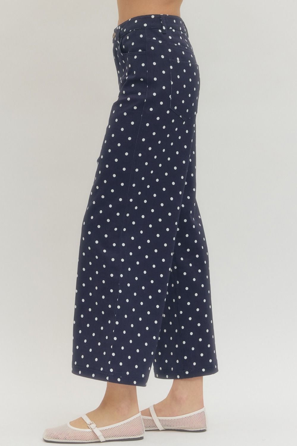 Midnight Muse Polka Dot Pants By Entro