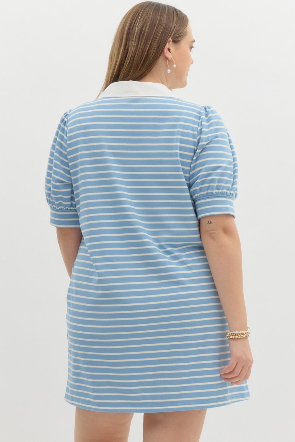 CURVE Harbor Day Shirt Mini Dress By Entro