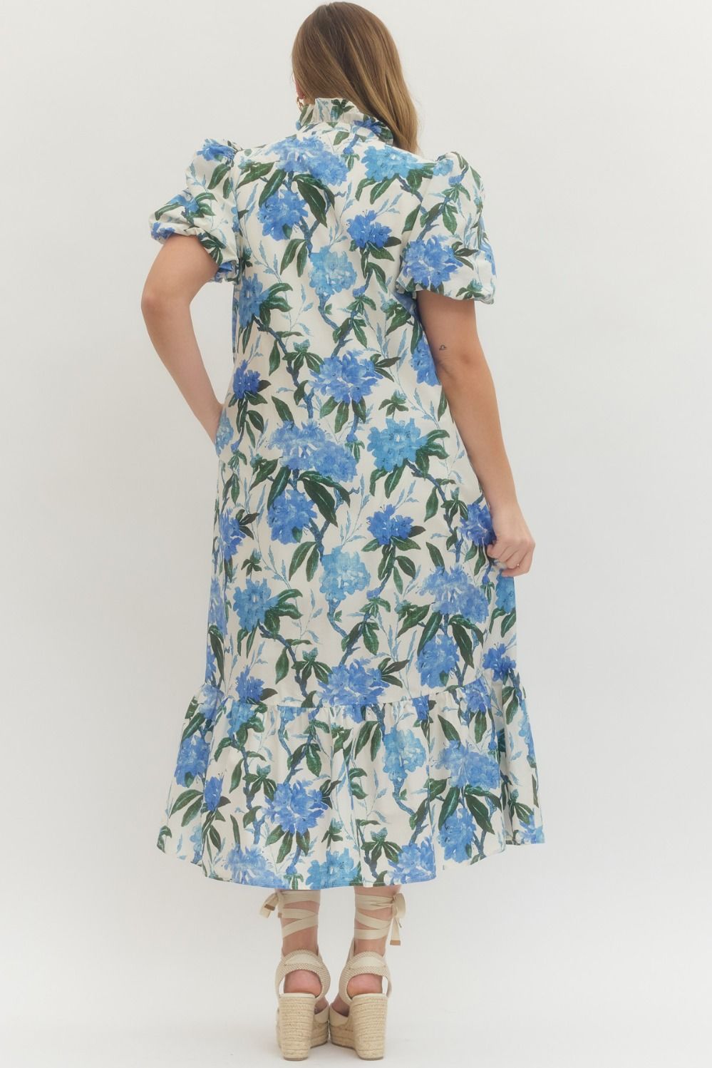 CURVE Enchanted Blue Meadow Maxi By Entro