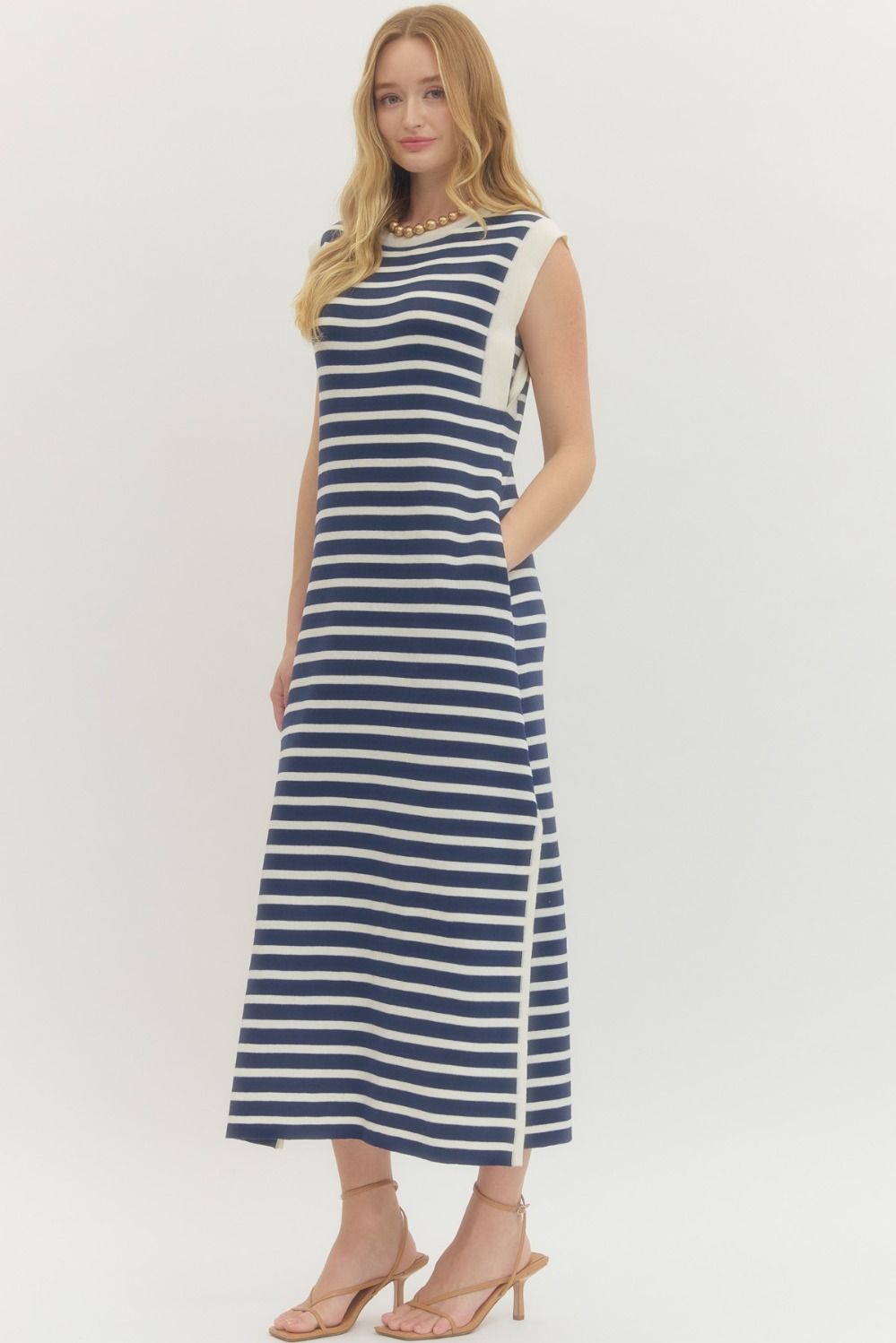 Harbor Breeze Maxi Dress By Entro