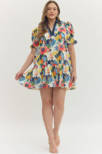 CURVE Bloom & Bright Mini Dress