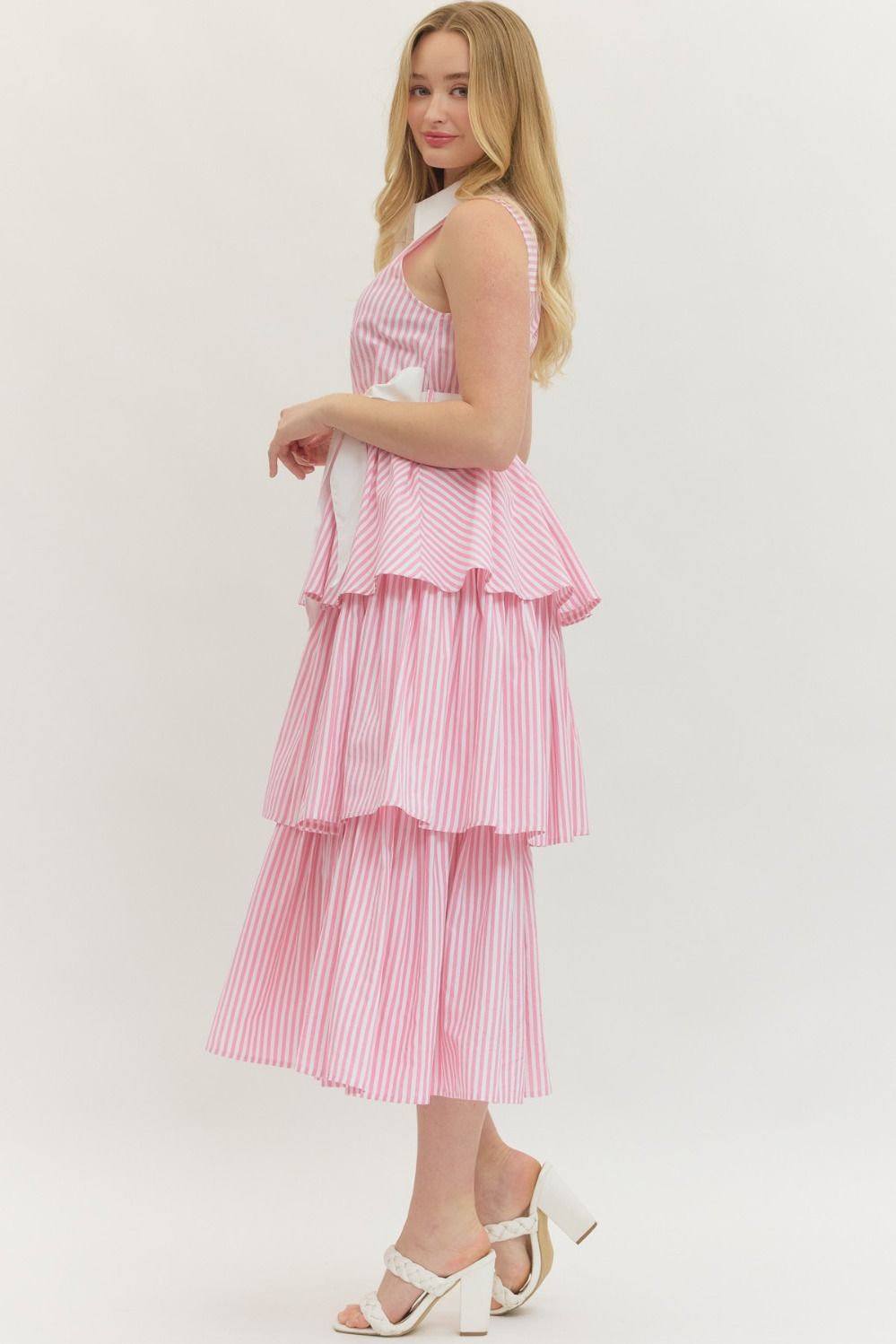 Sunday Brunch Stripe Dress By Entro