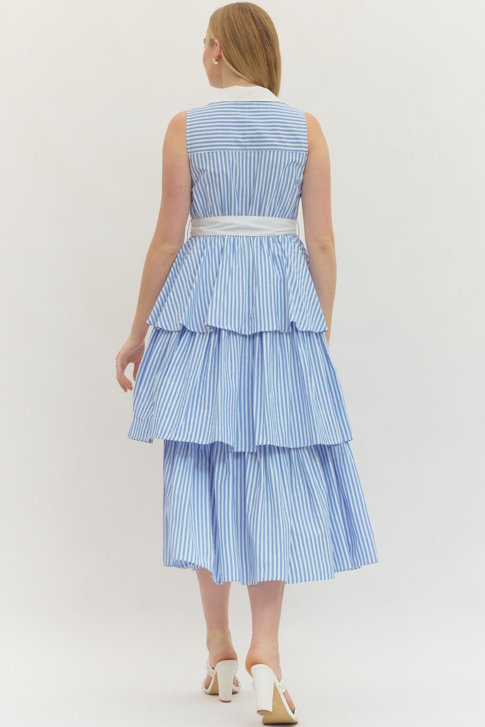 Sunday Brunch Stripe Dress By Entro