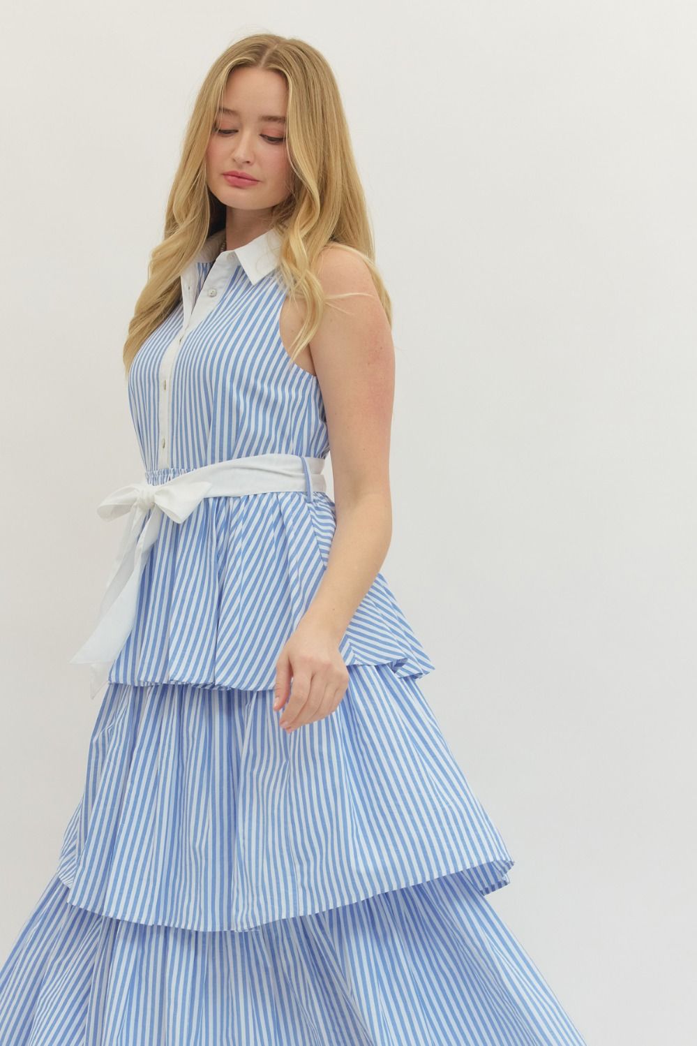 Sunday Brunch Stripe Dress By Entro