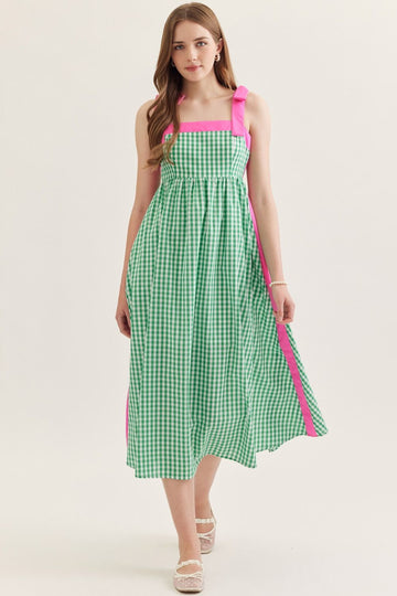 Picnic Date Midi Dress By Entro