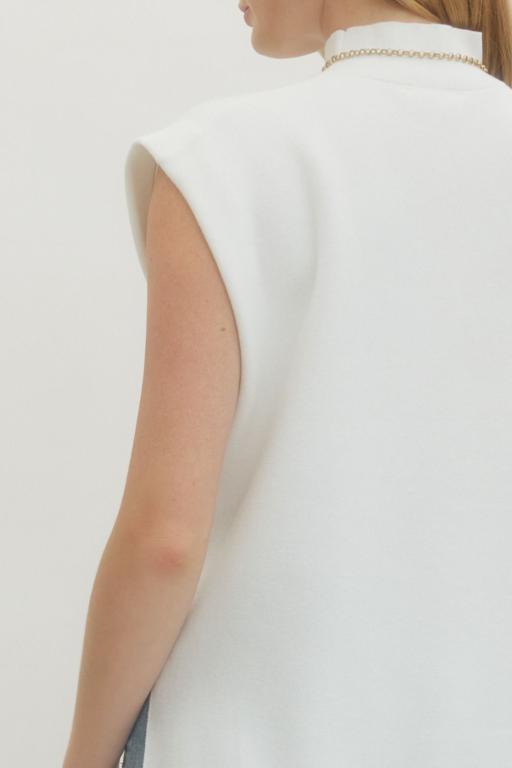 Pure Meadow Knit Sleeveless Top By Entro